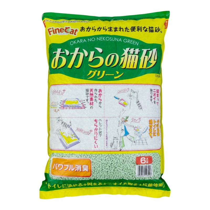 おからの猫砂グリーン 1