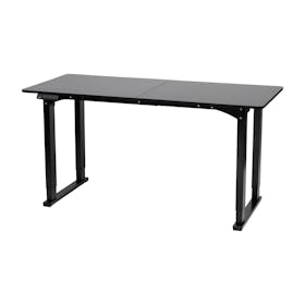 FLEXISPOT 電動式昇降デスク 140 x 70cm ブラック FLEXISPOT 電動昇降式デスク E1Qを検証レビュー!昇降デスクの