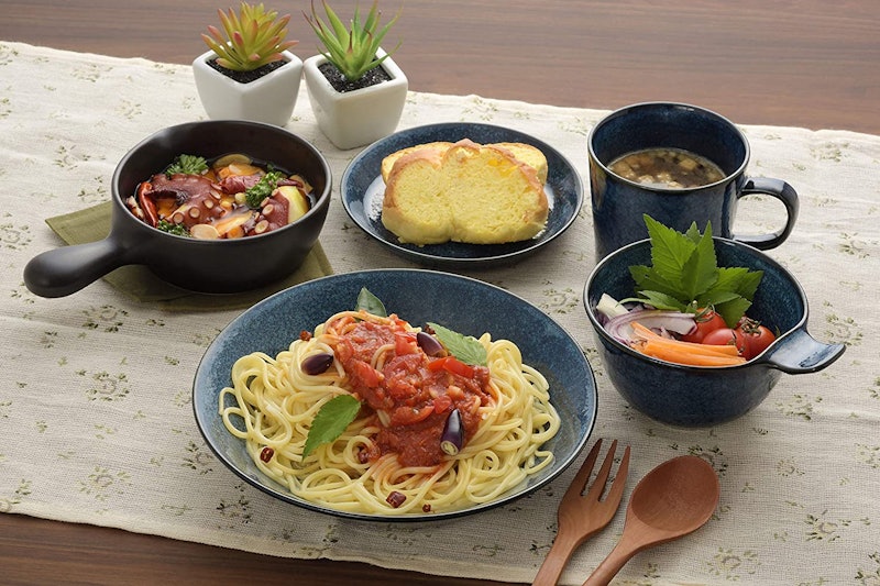 ナチュラルカラー カレー&パスタ皿 6