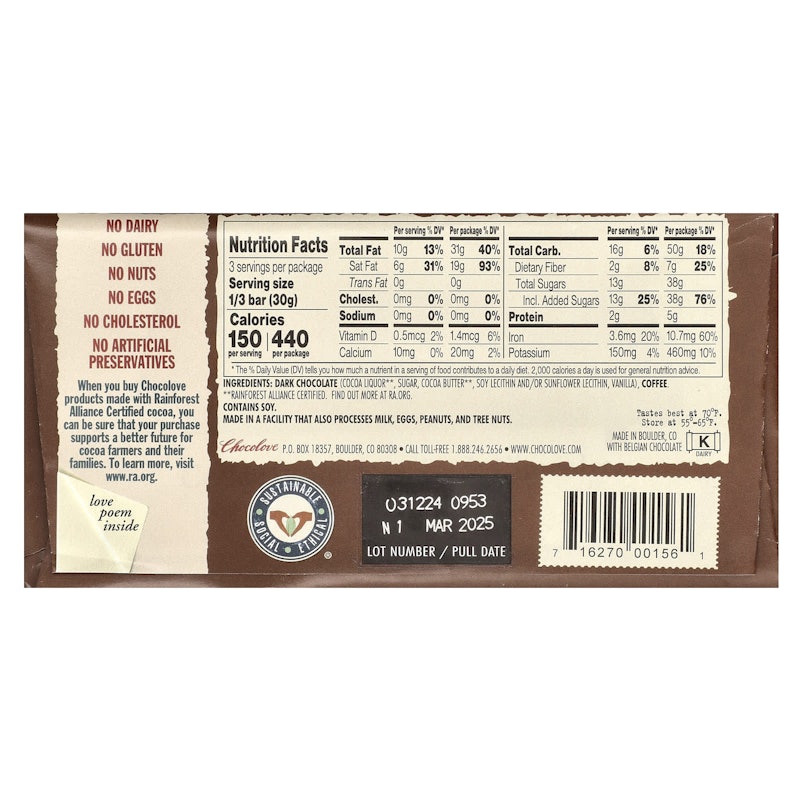 Coffee Crunch in Dark Chocolate 2