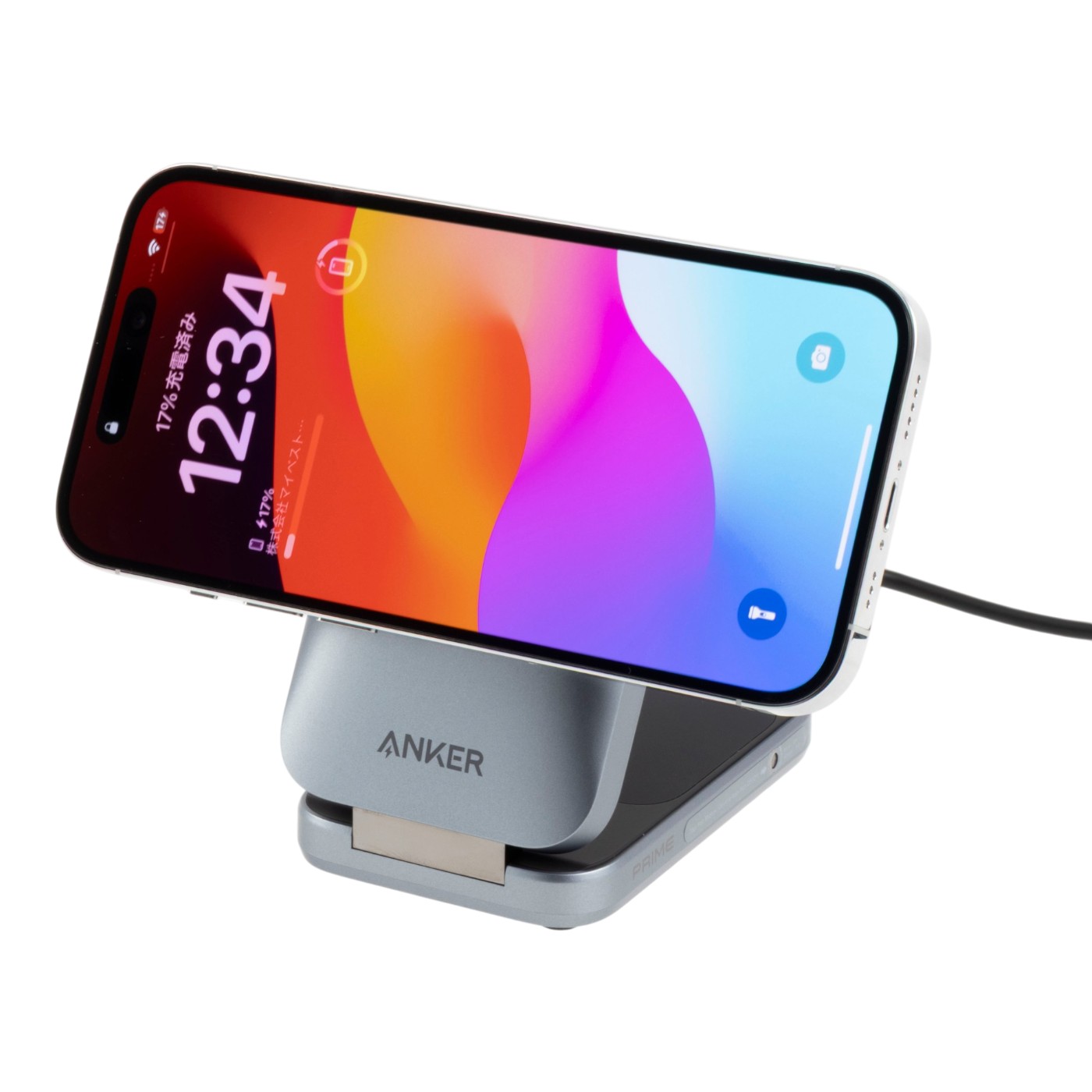 Wireless Charging Station （3-in-1, MagGo, AirCool, Foldable） 4