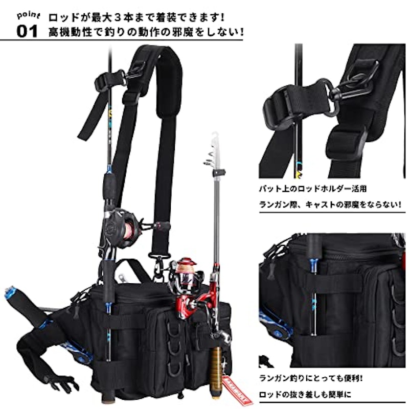 5WAY ヒップバッグ 2