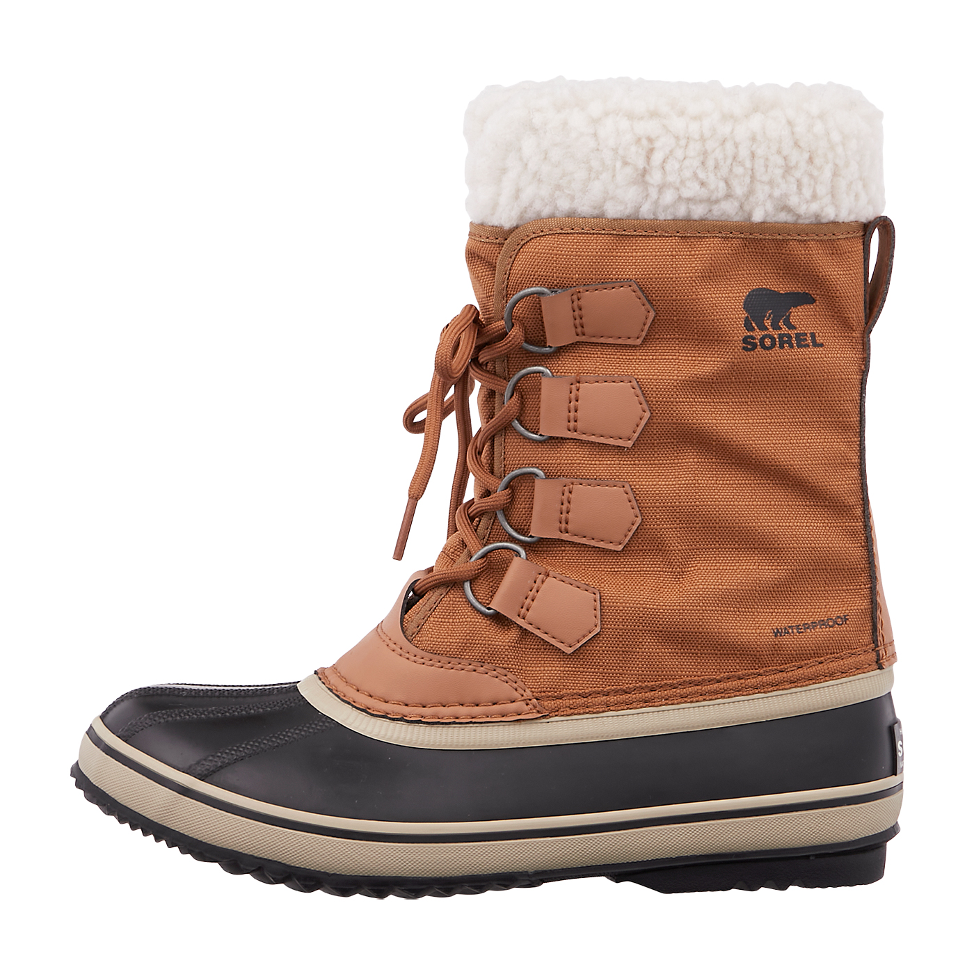 SOREL ウィンターブーツ ブラウン/レッド SOREL ウィンターブーツ ブラウン/レッド ソレルのスノーブーツの
