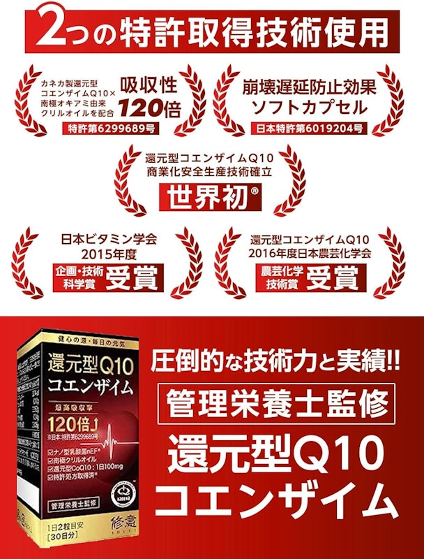 還元型コエンザイムQ10 2