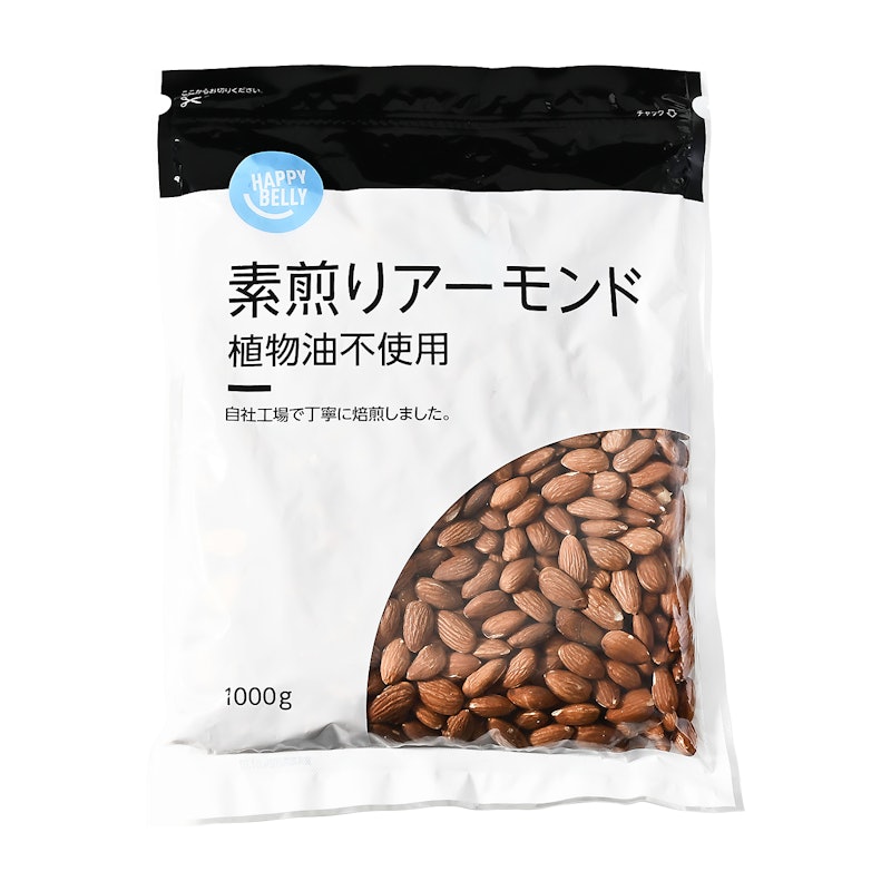 素煎りアーモンド 1