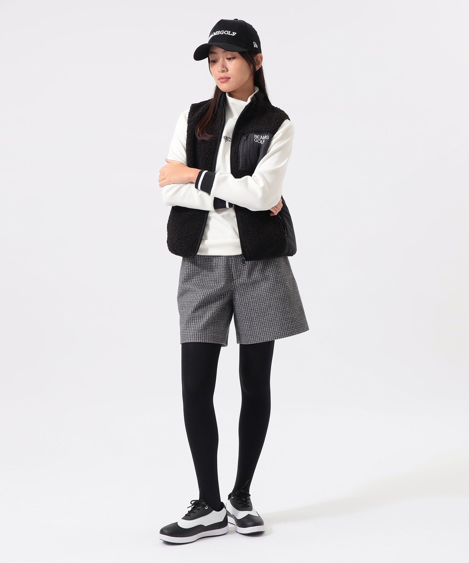 ORANGE LABEL / 千鳥柄 ショートパンツ 3