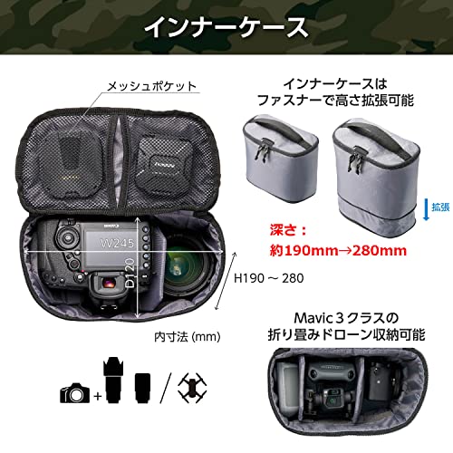 LUXXe フィールド ロールトップバックパック28 3