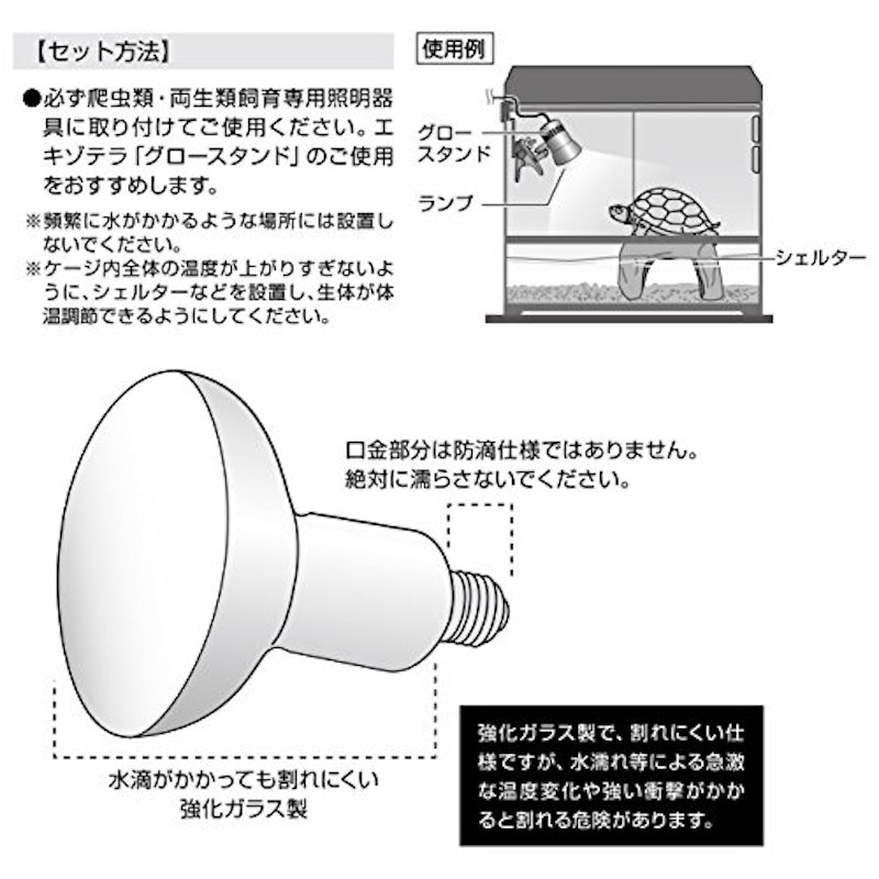 エキゾテラ スワンプグロー防滴ランプ 3