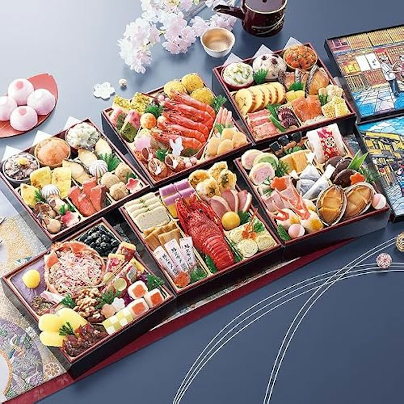 京都祇園 料亭「岩元」監修六段重 極 1