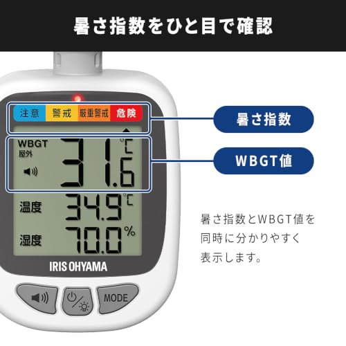 黒球式熱中症指数計 5