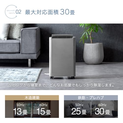 キャスター付き除湿機のおすすめ人気ランキング【2025年