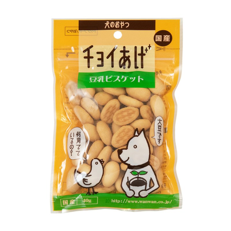 チョイあげ 豆乳ビスケット 1