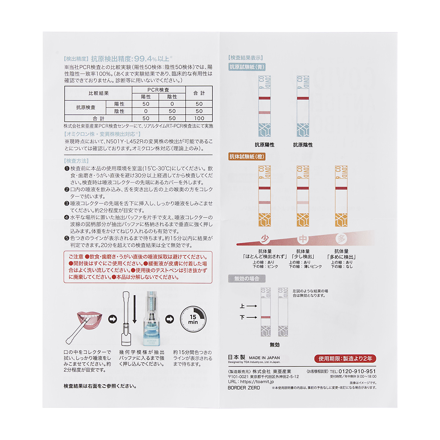 東亜産業 新型コロナウイルス 抗原・抗体 検査ペン型デバイスを検証