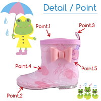 Kid’s Ribbon Rain Boots 2