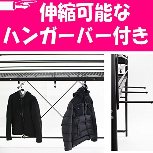 階段（左右共有）付きロフトベッド 6