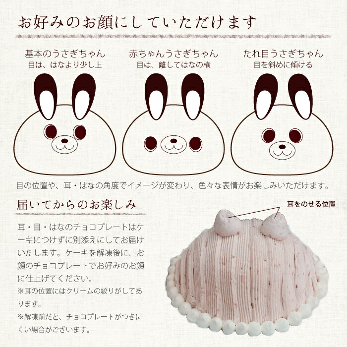 うさぎちゃんのケーキ 5