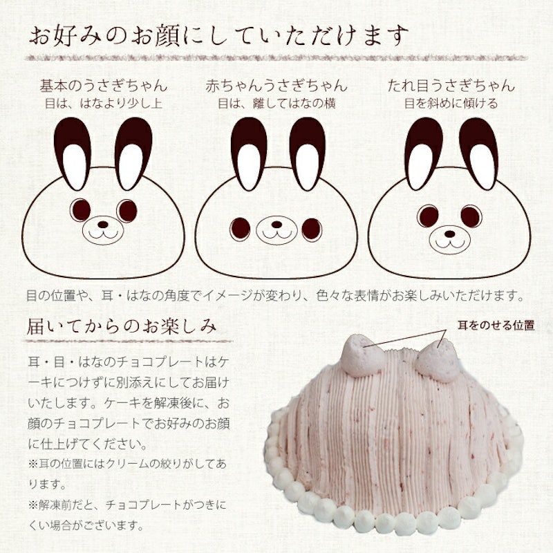 うさぎちゃんのケーキ 5