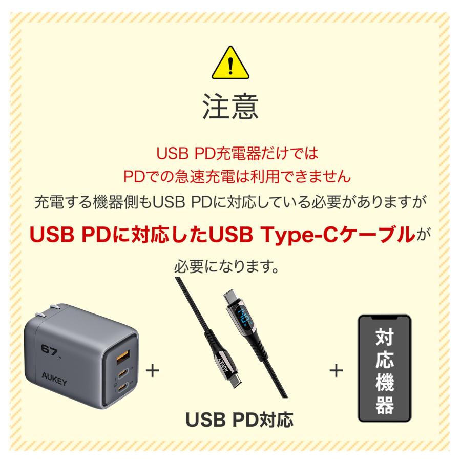 Comet Mix 3 67W USB-C充電器 12