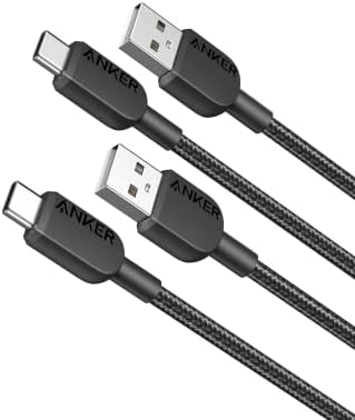 310 高耐久ナイロン USB-C & USB-A ケーブル 2本セット 1