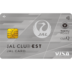 JAL CLUB EST JAL TOKYU POINT ClubQ 普通カード