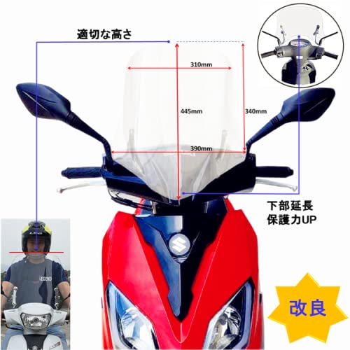 原付用スクリーンシールド 4