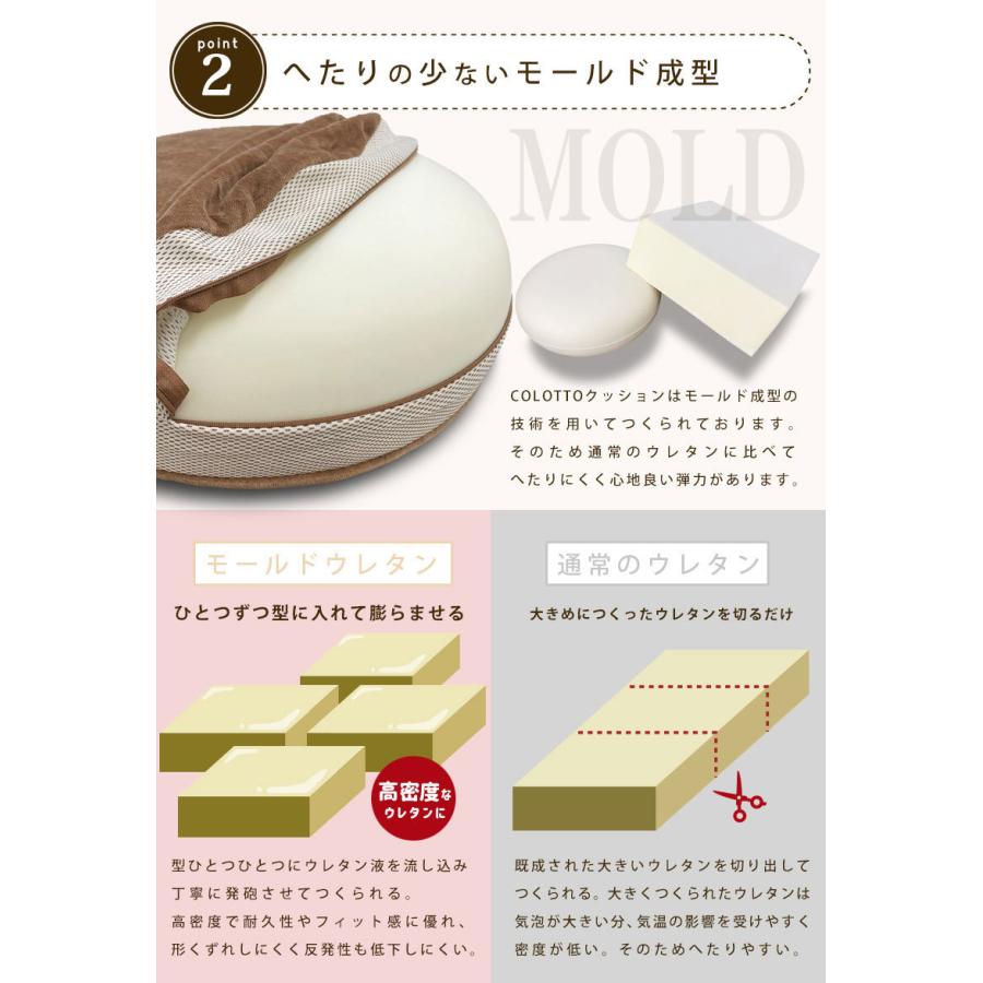 COLTTOラウンドクッション 3