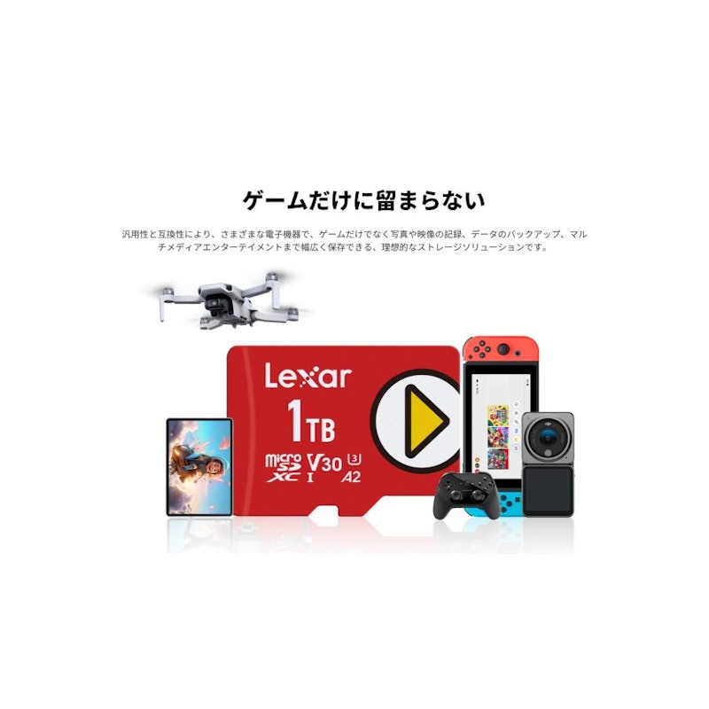 PLAY microSDXC UHS-Iカード 3