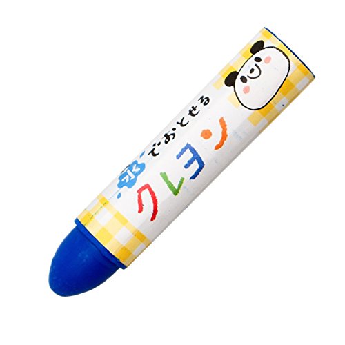 水でおとせるクレヨン　あお 5本 1