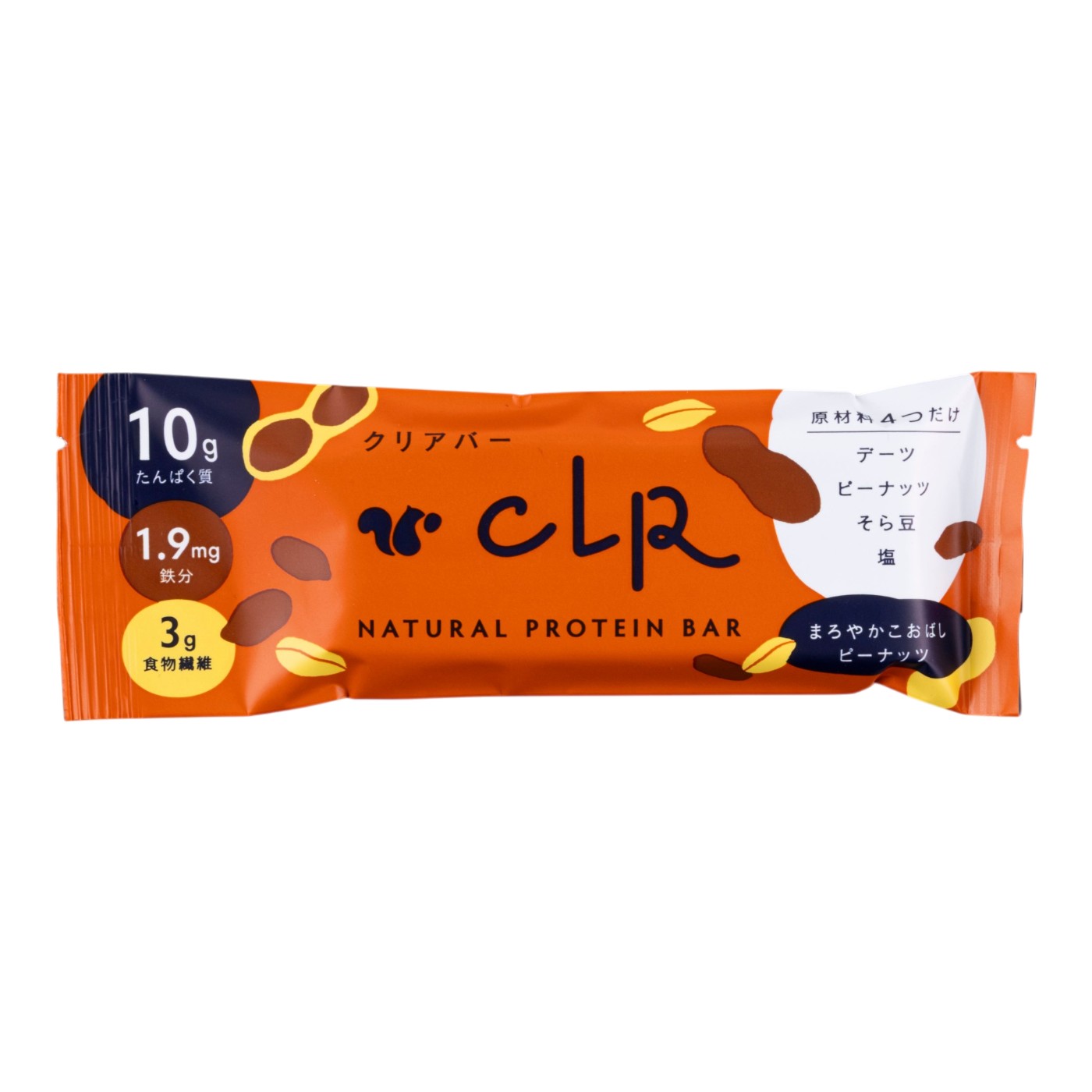 スナックミー CLR BAR まろやかこおばしピーナッツを検証レビュー！プロテインバーの選び方も紹介 1