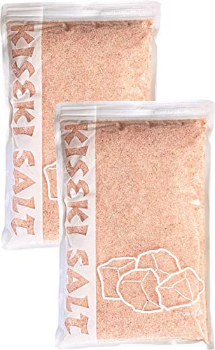 ヒマラヤ岩塩 ロックソルト ピンクパウダー 食用 2kg 1kg×2袋 1
