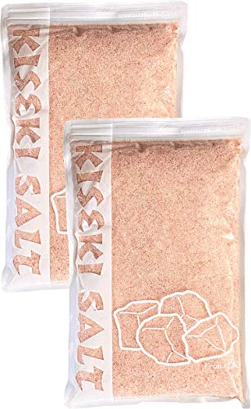 ヒマラヤ岩塩 ロックソルト ピンクパウダー 食用 2kg 1kg×2袋 1