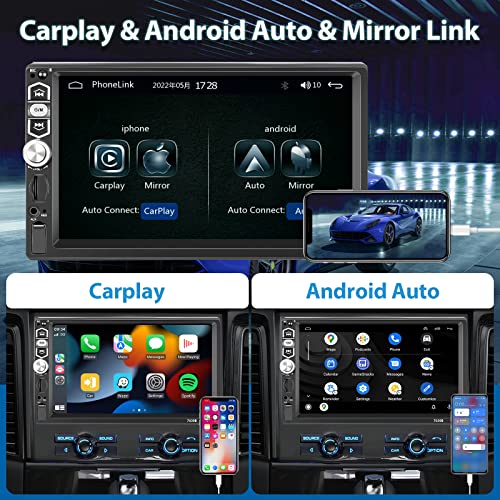 1 Din 7インチ カーオーディオ 2