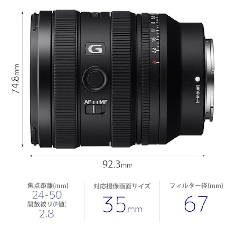 FE 24-50mm F2.8 G 3
