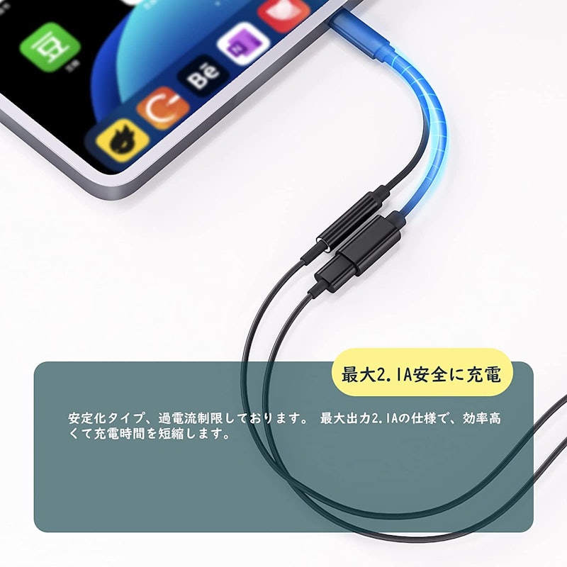 ライトニング 2in1 ケーブル 4