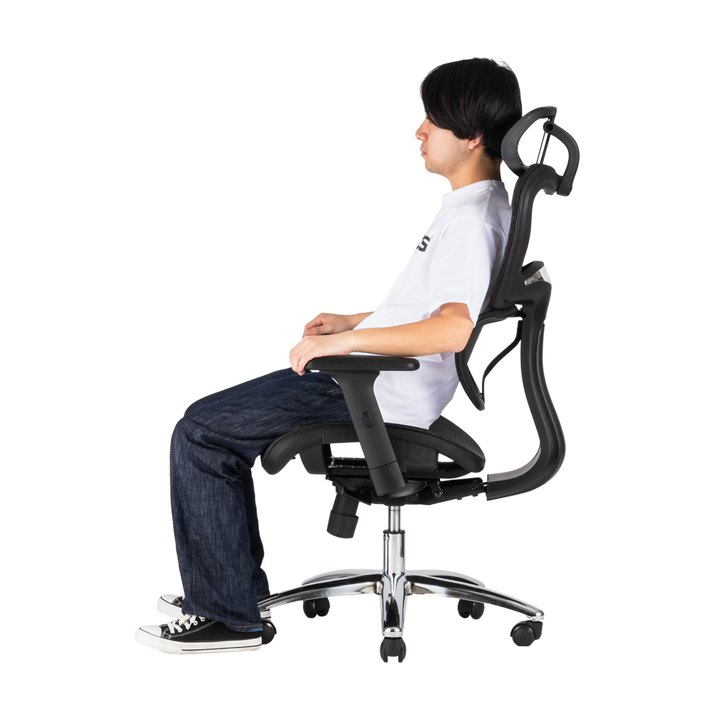 メッシュタイプのオフィスチェア 6