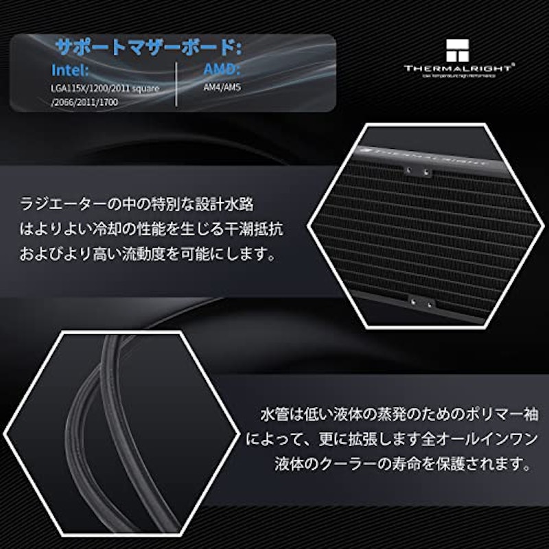 水冷CPUクーラー 3