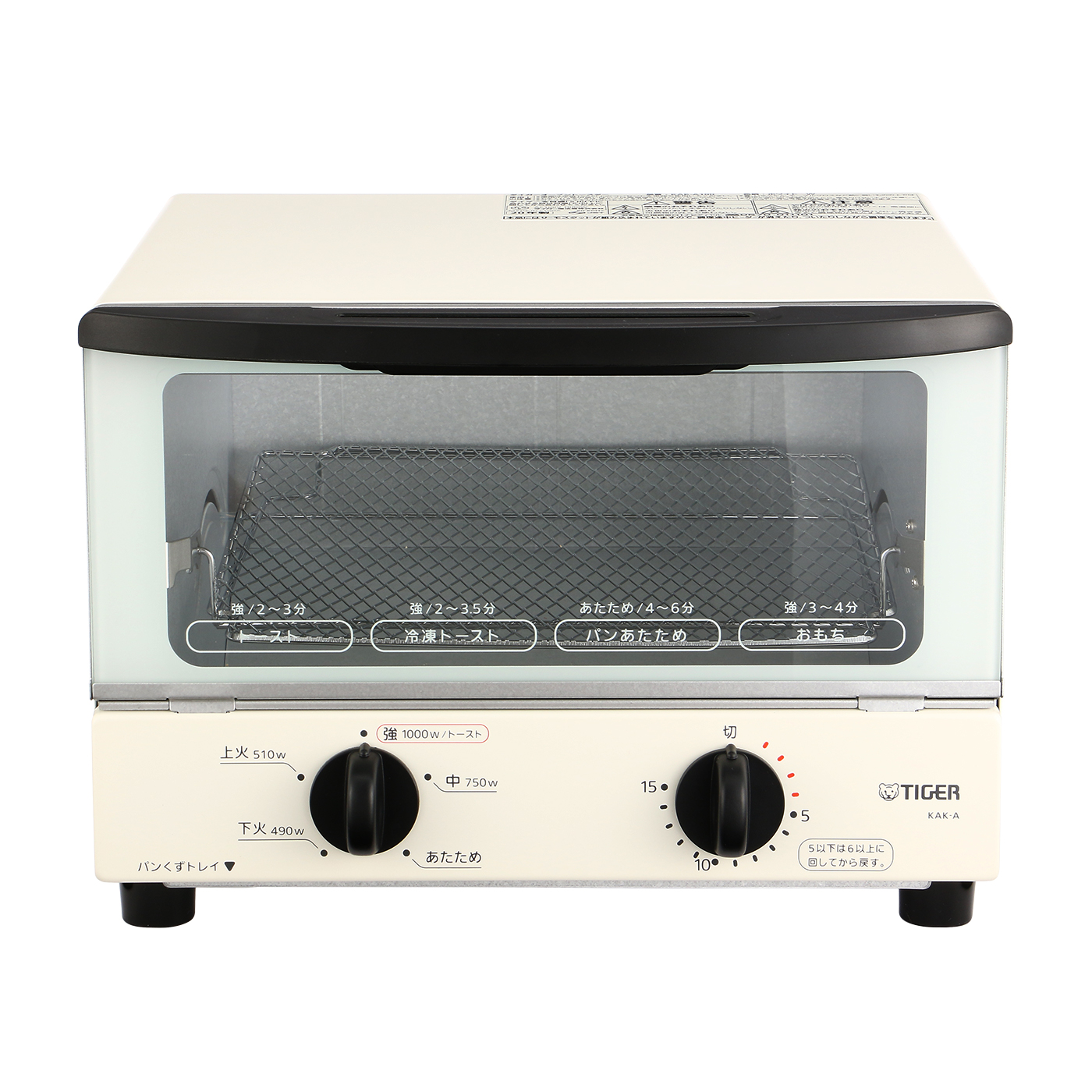 2025年製 タイガー オーブントースター タイガー オーブントースター KAM-S132KM マットブラック KAM-S132KM