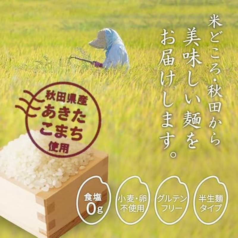 こまち麵パスタ カッペリーニ 3