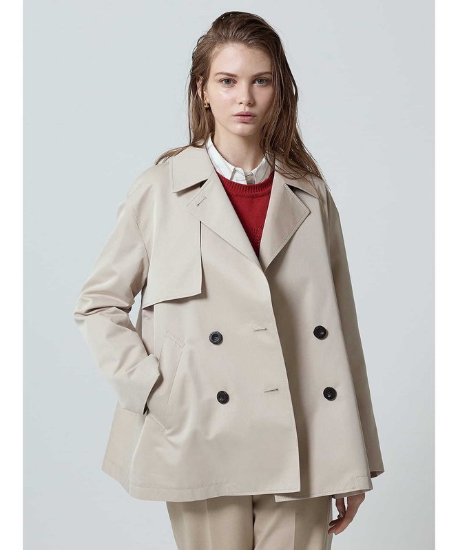 SHORT TRENCH COAT 4