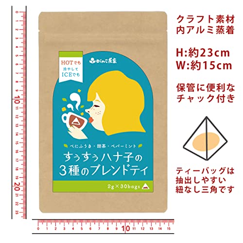 すうすうハナ子の3種のブレンドティ 4
