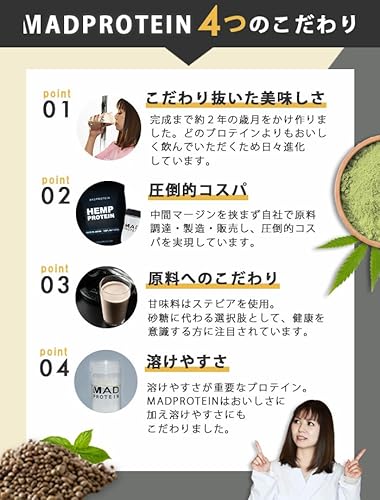 ヘンププロテイン 4