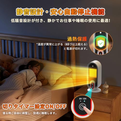 スーパーSALE限定】2024 申し上げれ セラミックヒーター 小型 ヒーター  