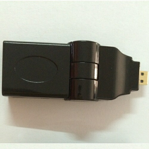 micro HDMI to HDMI L字型変換アダプタ 1