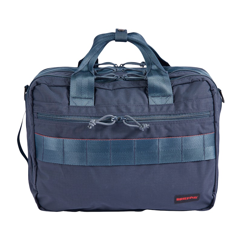 01 美品 ブリーフィング ビジネスバッグ 3way ネイビー ブルー BRIEFING ビジネスバッグ 3way
