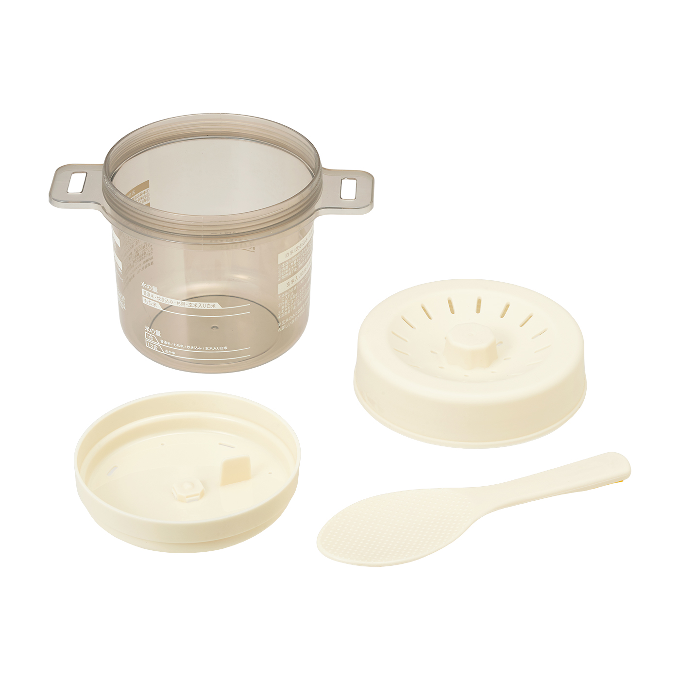 【KITINTO】一人炊き用炊飯容器 2