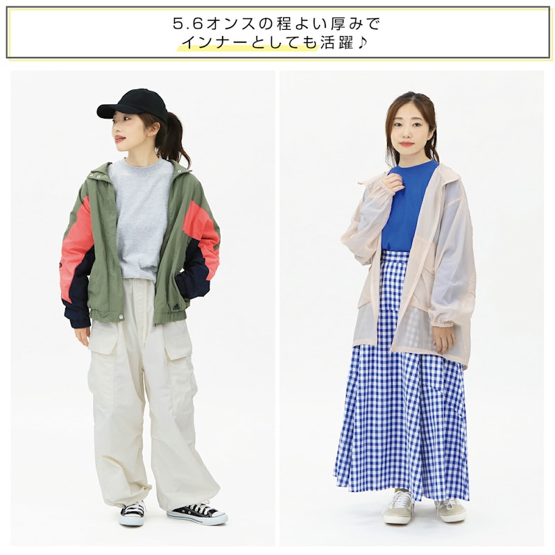 5.6オンス ロングスリーブ Tシャツ 2