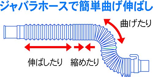 伸縮式排水ホース 2