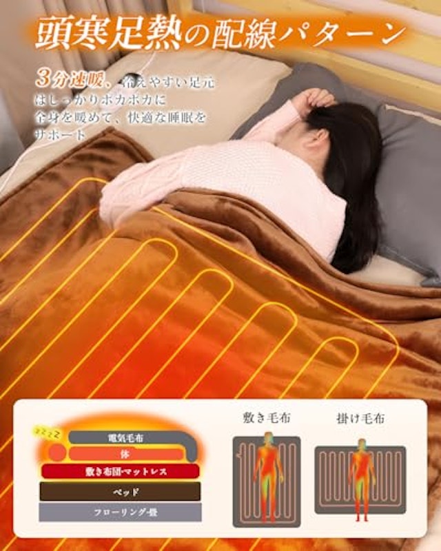 電気毛布 6