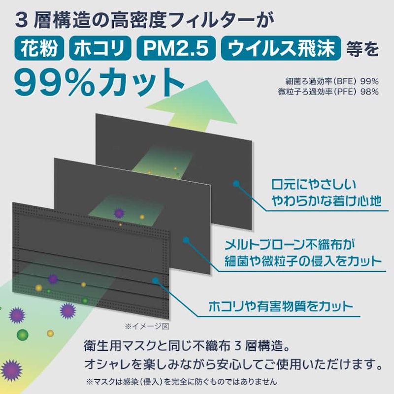 やわらかプリーツマスク 4
