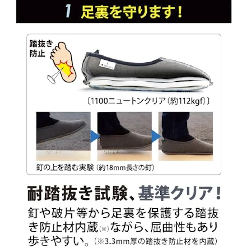 防災ルームシューズ 5